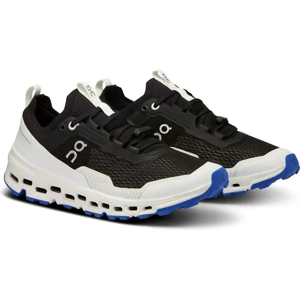On Women's Cloudultra 2 Running Shoes In Black,white 2