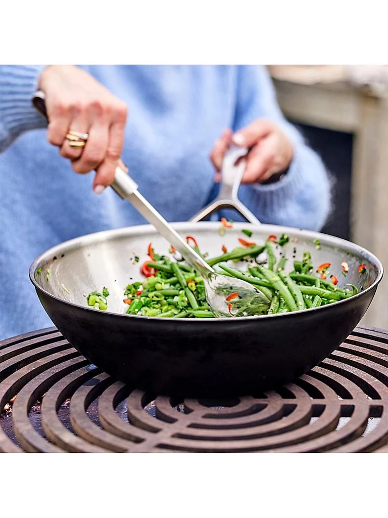 Demeyere Black 5 Stainless Steel with Ceramic Exterior Coating Wok 5