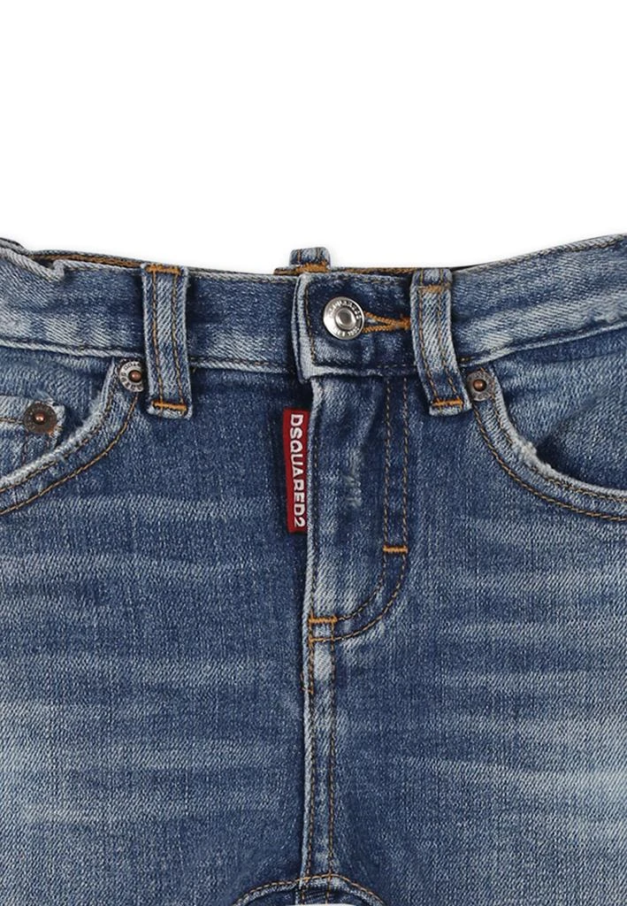 DSQUARED2 Denim Jeans For Baby Boy With Logo 3