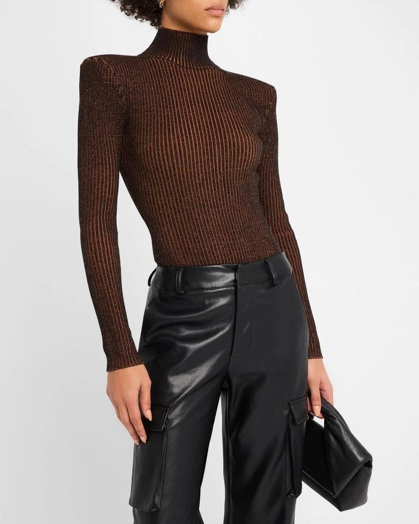SER.O.YA Marina Rib-Knit Bodysuit 4