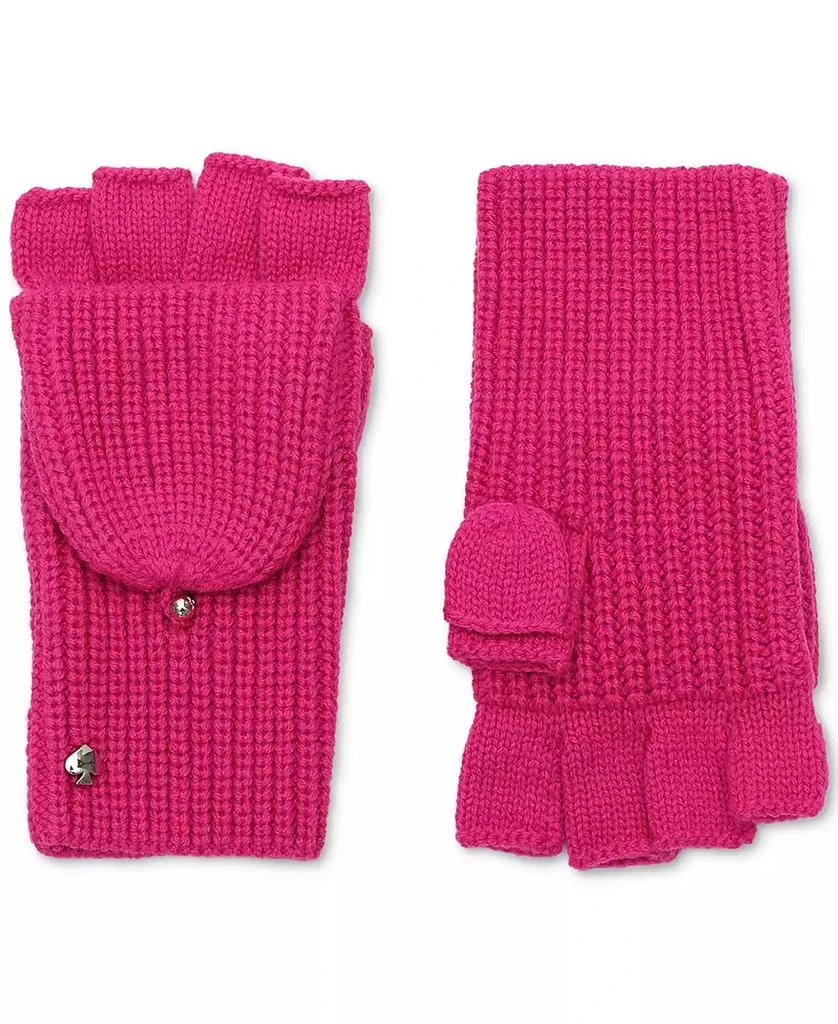 Kate Spade Women's Spade Logo Pop-Top Gloves 3