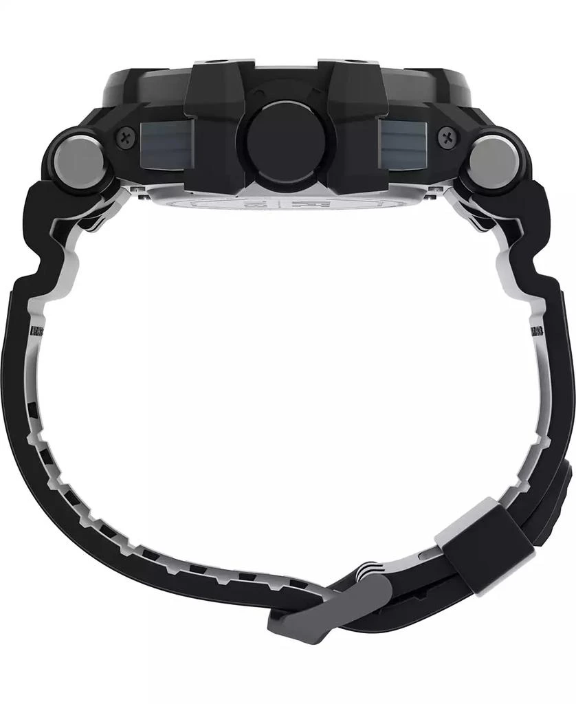 Timex UFC Men's Quartz Tactic Resin Black Watch, 53mm 2