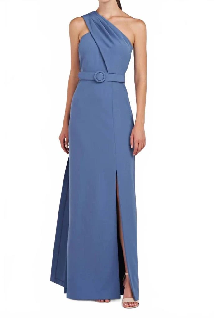 Kay Unger Bowie Gown In Mediterranean Blue 2