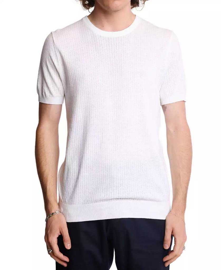 Paisley & Gray Men's Slim Fit Short Sleeve Pointelle T-Shirt