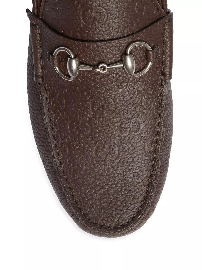 Gucci Byorn Leather Driving Loafers 5