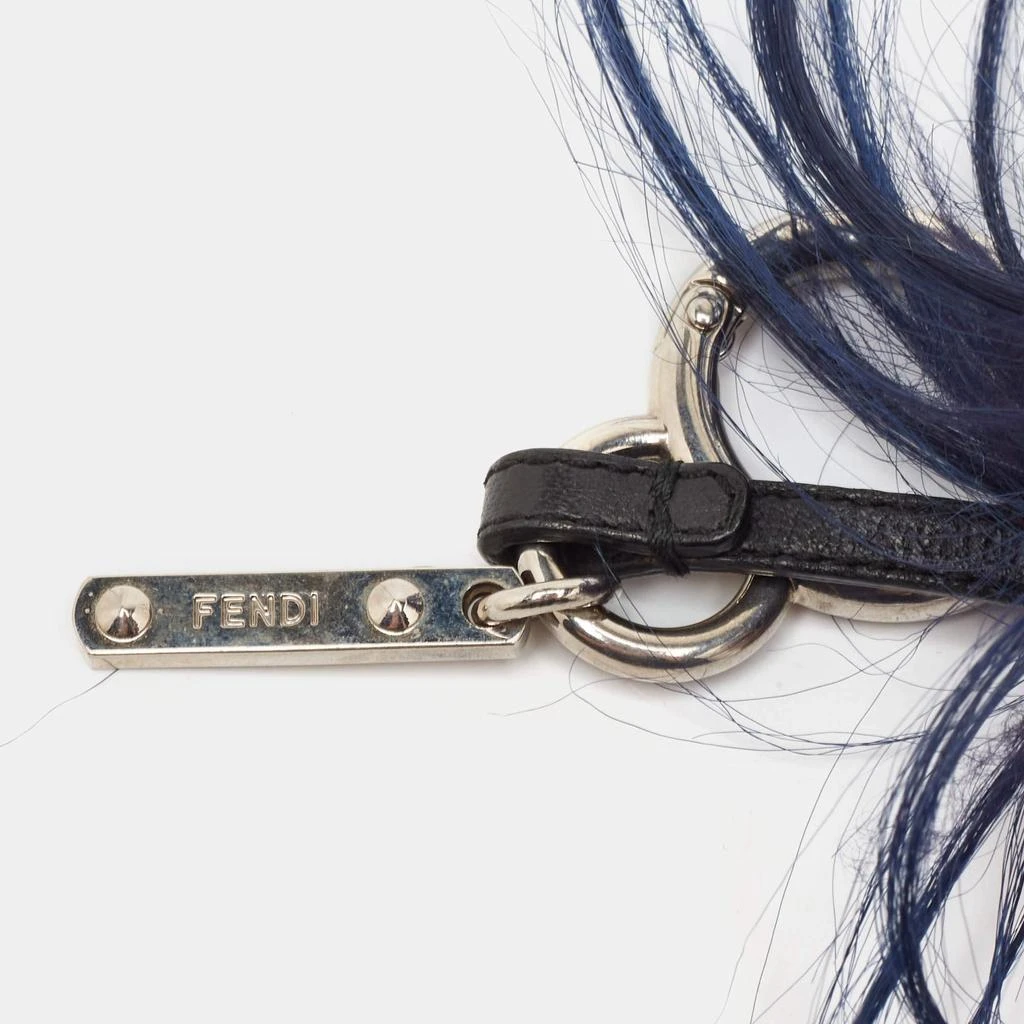 Fendi Fendi Multicolor Mink & Fox Fur QuTweet Birgami Bug Bag Charm 4