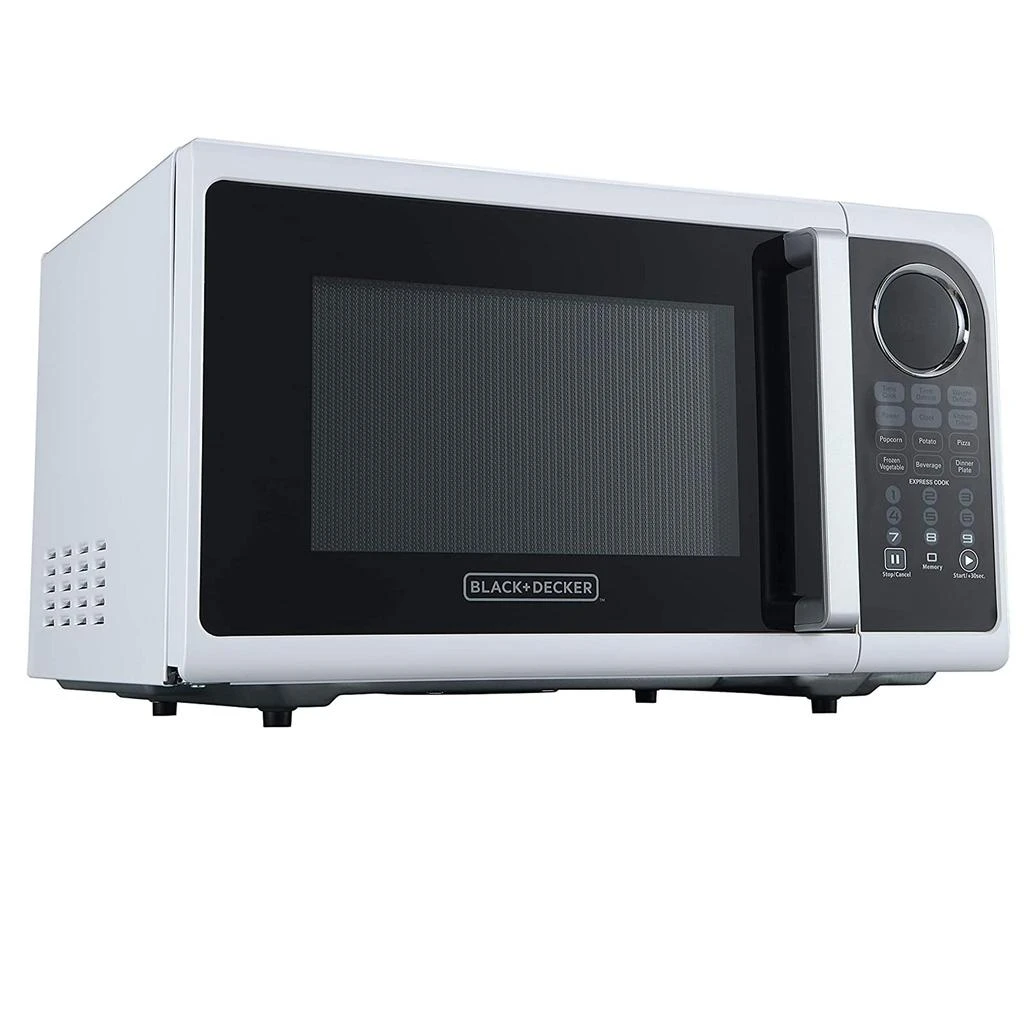 BLACK+DECKER 0.9 Cu.Ft. Digital Microwave in White