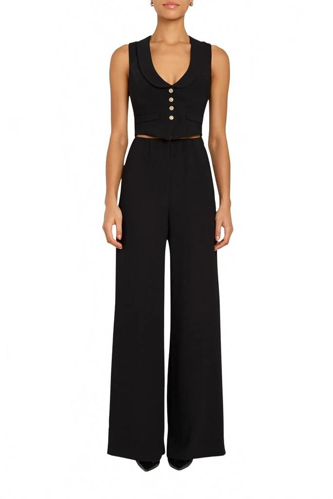 Amanda Uprichard Nathan Jumpsuit In Black 1