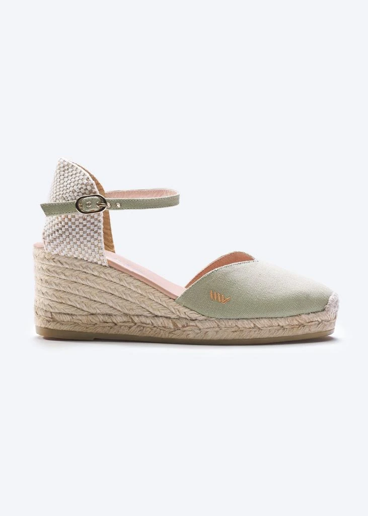 Viscata Reus Limited Edition Canvas Espadrille Wedges 10
