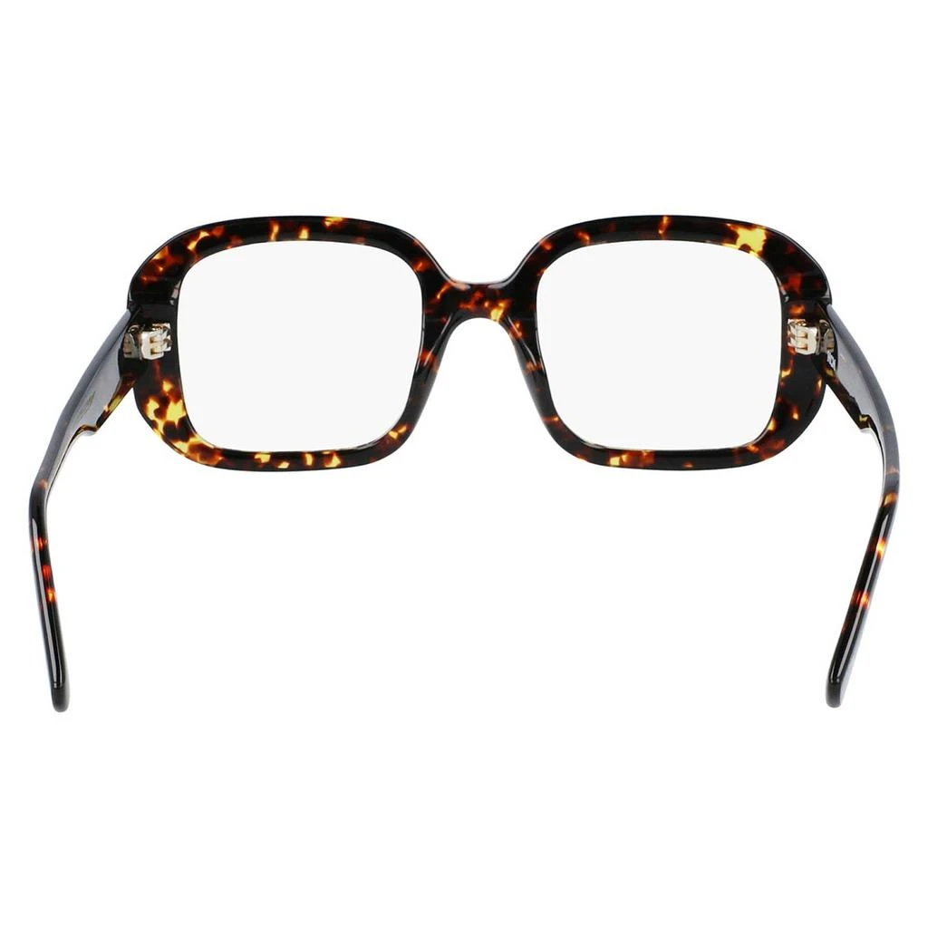 MCM MCM Women's Eyeglasses - Havana Rectangular Full-Rim Frame Clear Lens | MCM2710 214 5