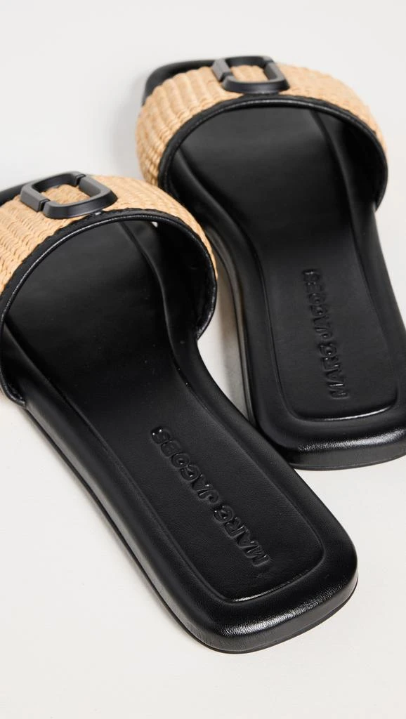 Marc Jacobs The J Marc Raffia Sandals 3