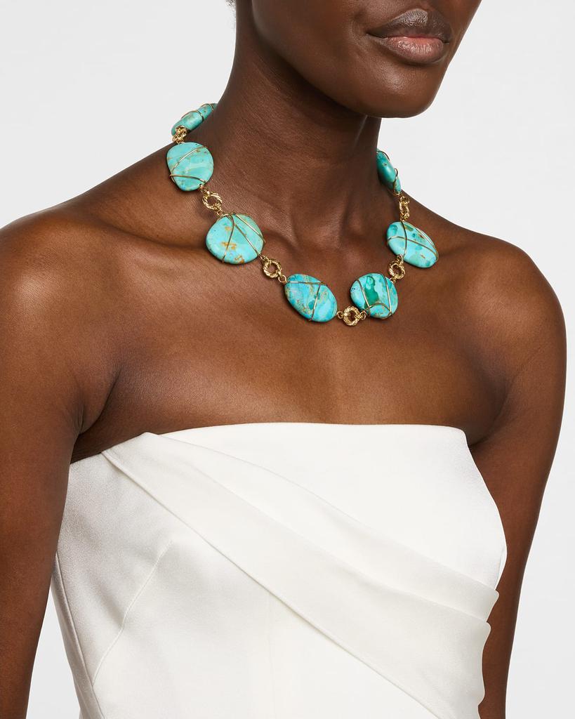 GAS Bijoux Collier Turquoise Necklace