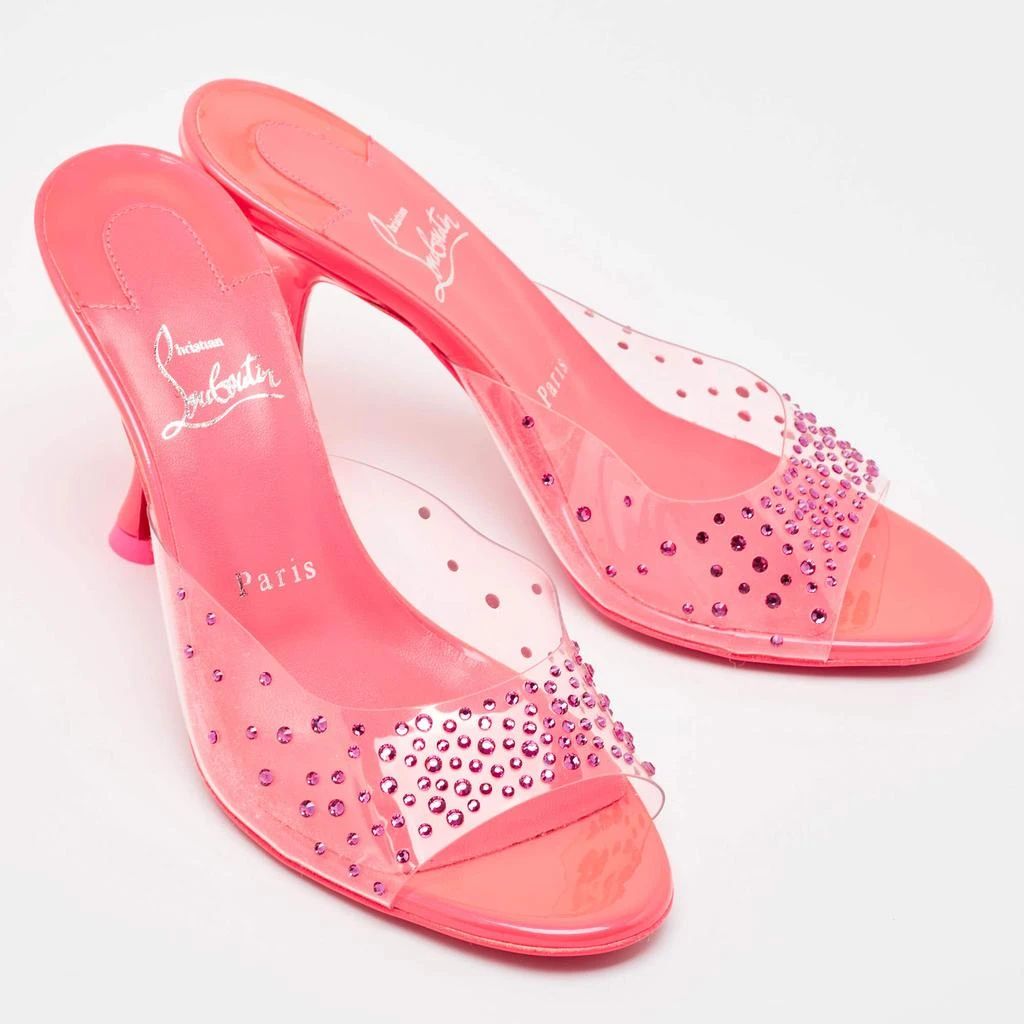 Christian Louboutin Christian Louboutin Transparent PVC Degramule Sandals Size 38 4
