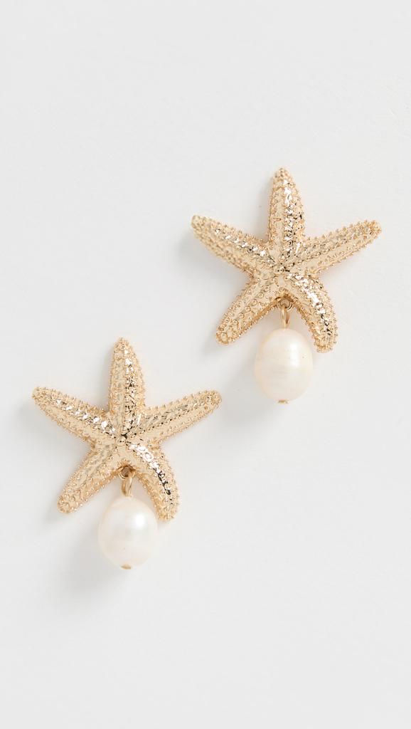 BAUBLEBAR Mariam Shell Earrings