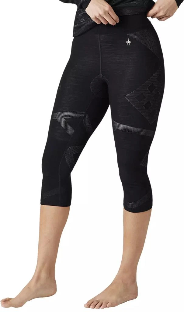 SmartWool Smartwool Women's Intraknit Thermal Base Layer 3/4 Leggings 1