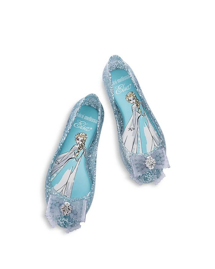 Mini Melissa + Disney Princess Girls' Mini Sweet Love Ballet Flats - Toddler, Little Kid, Big Kid 5