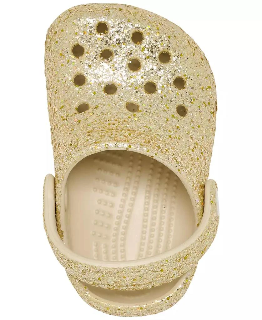 Crocs Infant Girls Chunky Glitter Classic Clogs from Finish Line 4