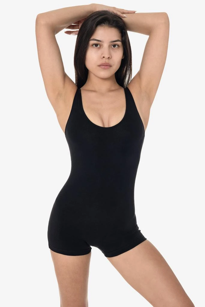 Los Angeles Apparel 83051GD-SH - Garment Dye Tank Short Biketard 3