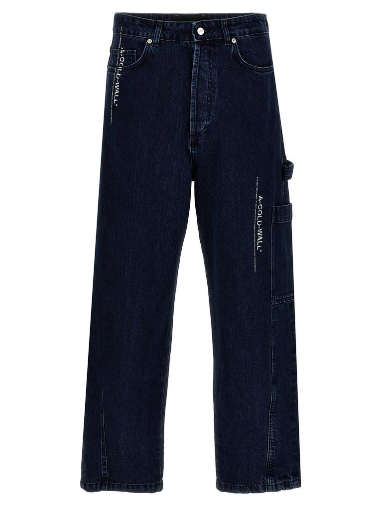 A-COLD-WALL* A-Cold-Wall* High Waist Wide Leg Jeans