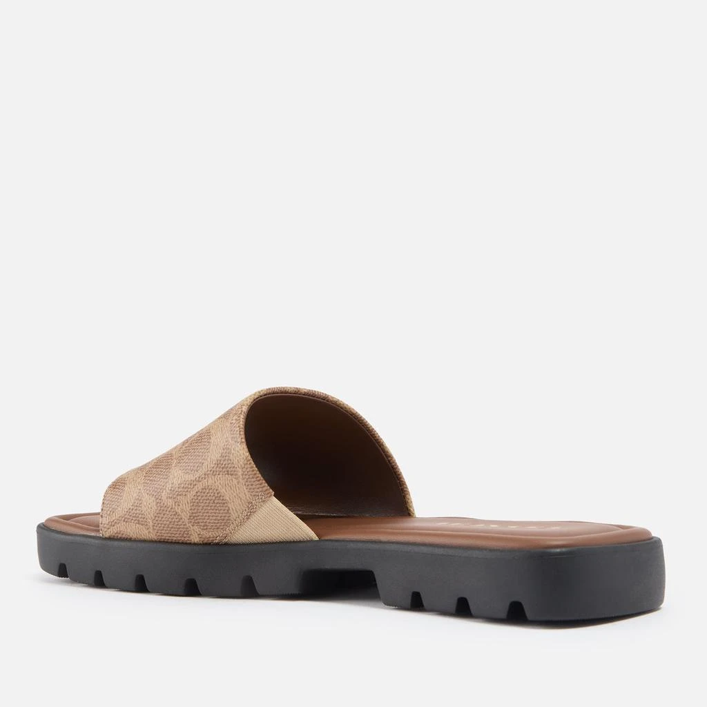 Coach Coach Women's Florence Coated Canvas Sliders 2
