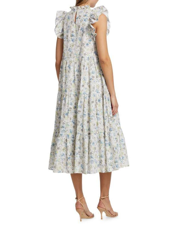 En Saison Eliza Floral Tiered Midi Dress 2