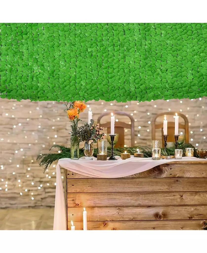 Costway 1 PC 118x39in Artificial Ivy Privacy Fence Screen Faux Hedge Fence 
Vine Decor 5