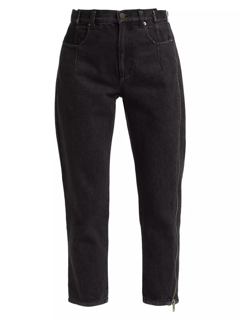3.1 Phillip Lim High-Rise Zip Detail Jeans 1