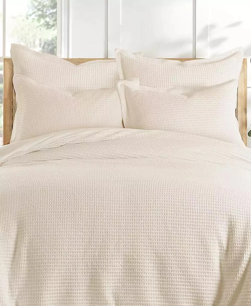 Levtex Cloud Waffle Textured 3-Pc. Duvet Cover Set 2