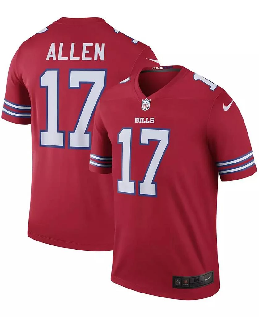 NIKE Men's Josh Allen Buffalo Bills Color Rush Legend Jersey 1