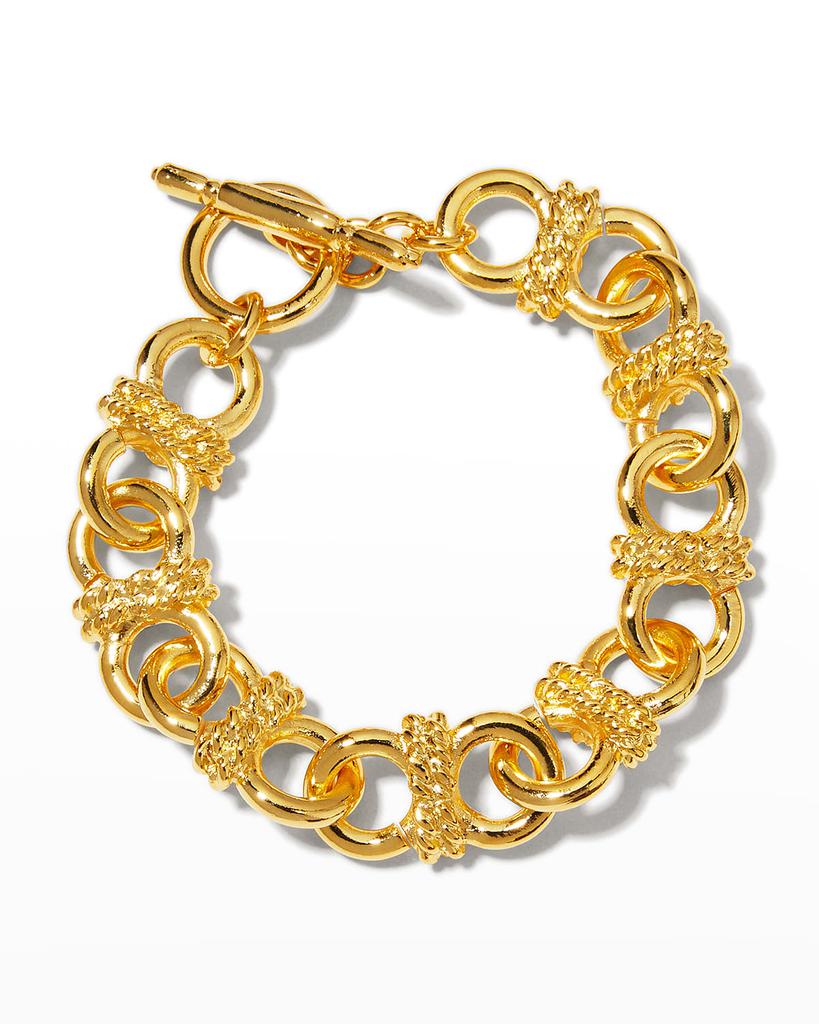 Kenneth Jay Lane Knotted Chain Bracelet