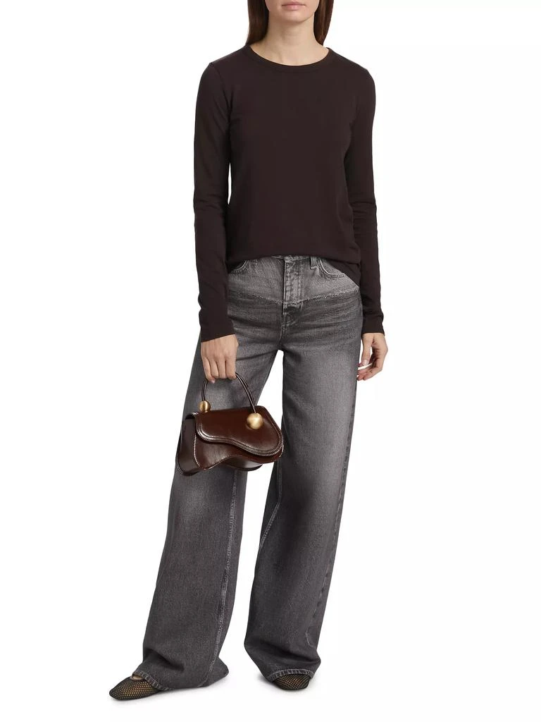 Rag & Bone Miramar Sofie Cotton Fleece Jeans 2