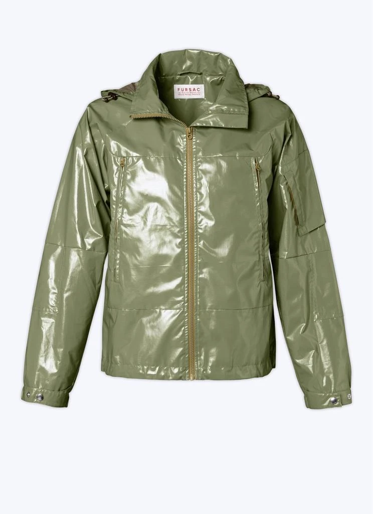 预计3周后发货 Fursac Blouson Imperméable - Vert Sauge - Homme 6