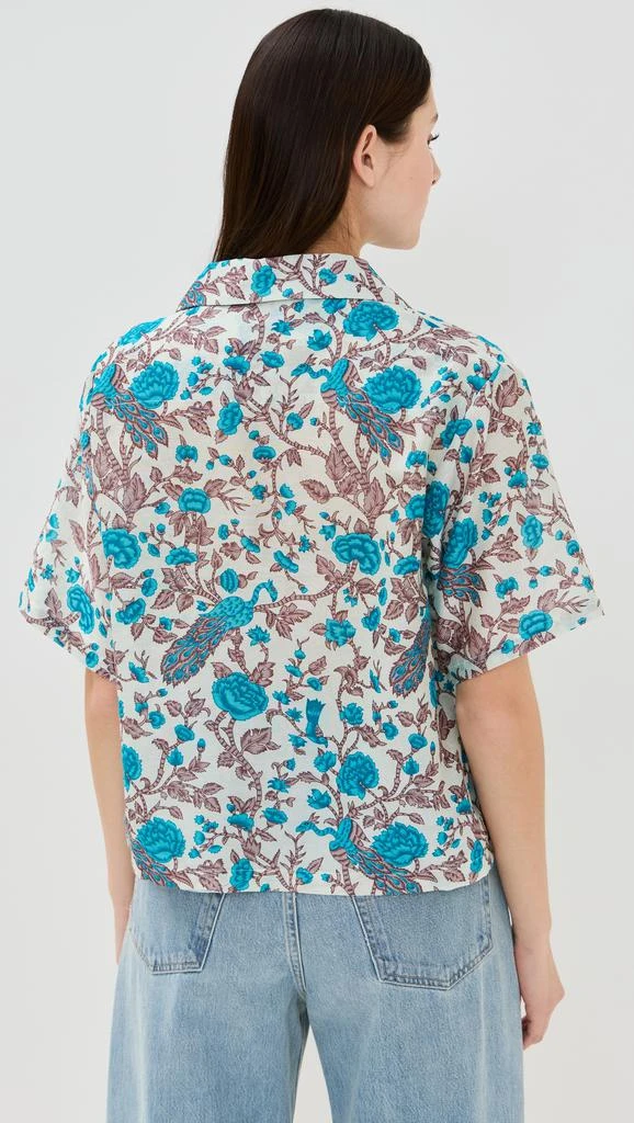 Alix of Bohemia Stevie Peacock Plume Shirt 2