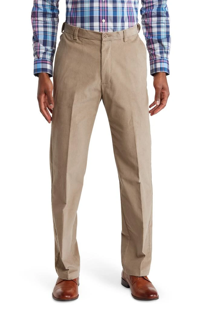 Haggar Classic Fit Stretch Corduroy Pants 1
