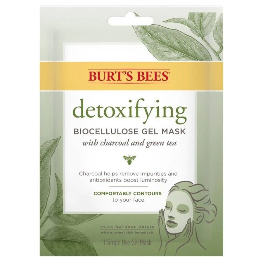 Burt's Bees Detoxifying Biocellulose Gel Mask 1