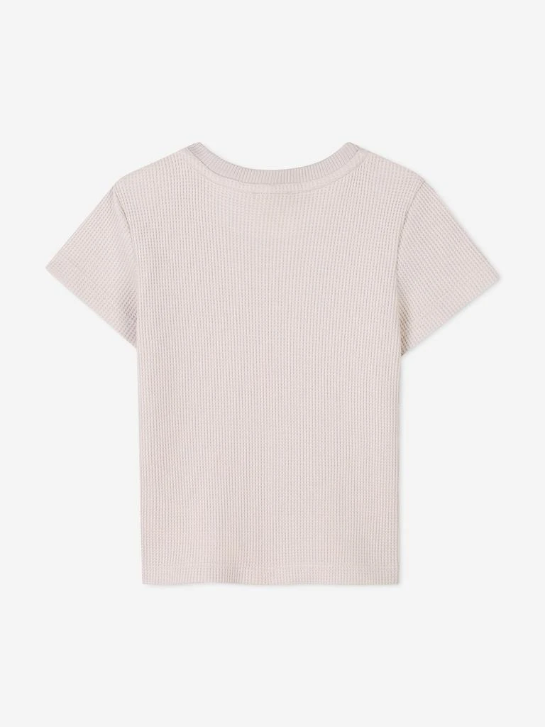Givenchy Baby Boys Signature Print T-Shirt in Beige 2