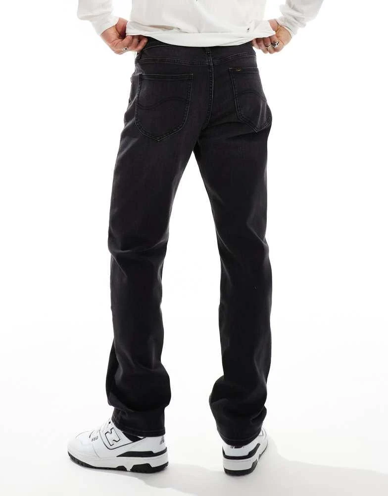 LEE Lee West relaxed straight fit jeans in washed black 2