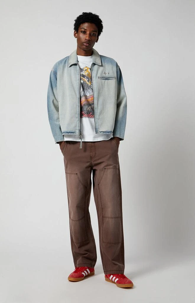 PacSun Brown Baggy Carpenter pants 2