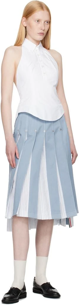 Thom Browne White Halter Top 4