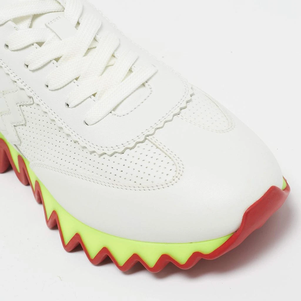 Christian Louboutin Christian Louboutin Grey Leather Loubi Shark Lace Up Sneakers Size 39 7
