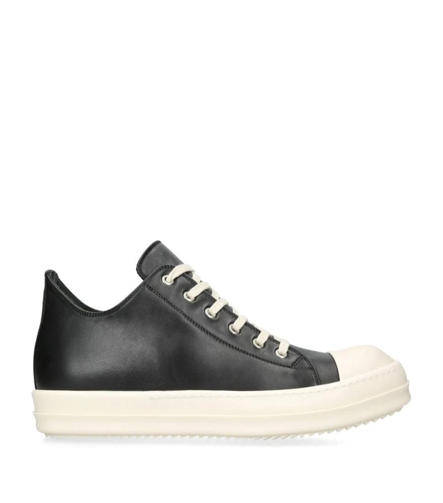 Rick Owens Leather Classic Low-Top Sneakers 1