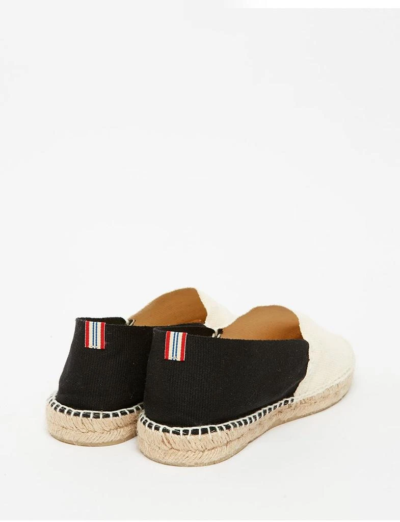 INES DE LA FRESSANGE PARIS Aglae espadrilles ecru-black 3