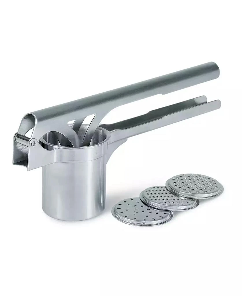 Legnoart GEFU Stainless Steel 4 Piece Lever Action Potato, Juice and Spaetzle Press