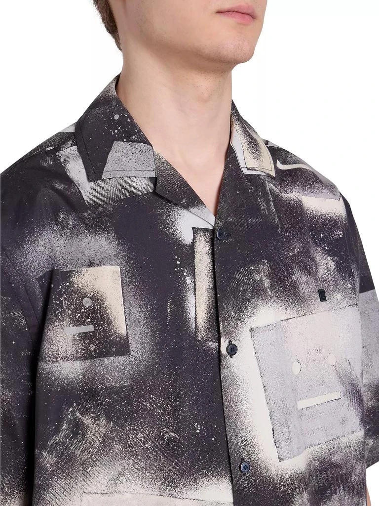 Acne Studios Sarlino Spray Face Cotton Shirt 6