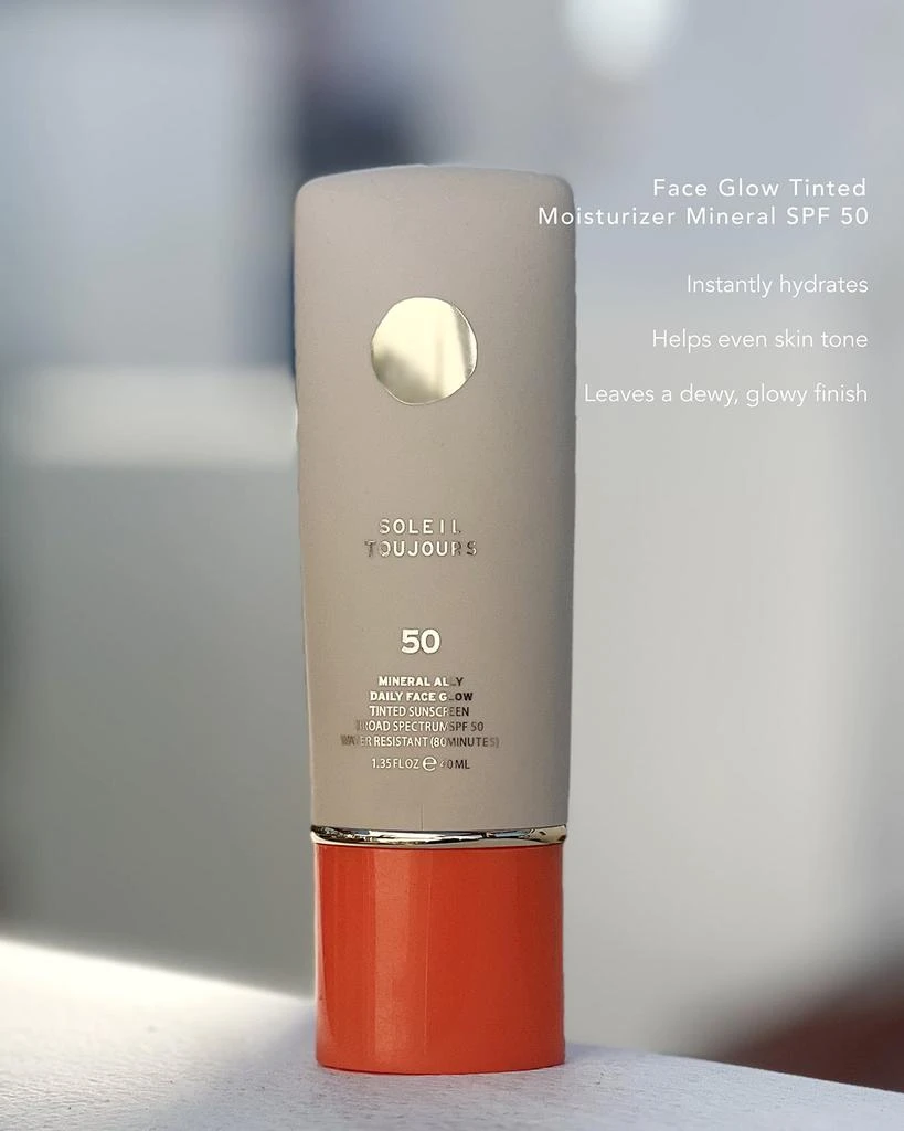 SOLEIL TOUJOURS Mineral Ally Daily Face Glow Tinted SPF 50, 1.3 oz. 4