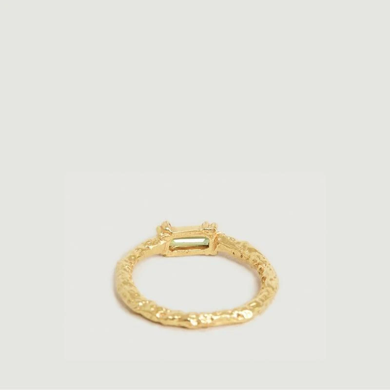 MONSIEUR Marius Tourmaline Ring Silver-gilt MONSIEUR 3
