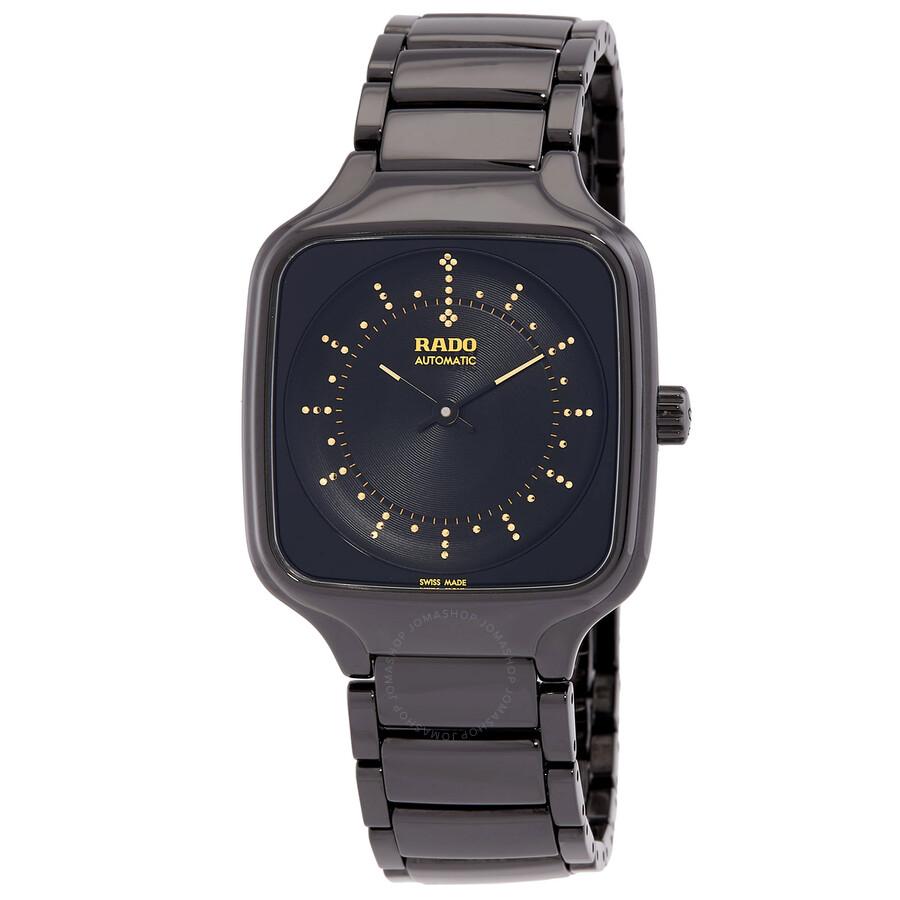 Rado True Square x Yuan Youmin Automatic Black Dial Watch R27078152