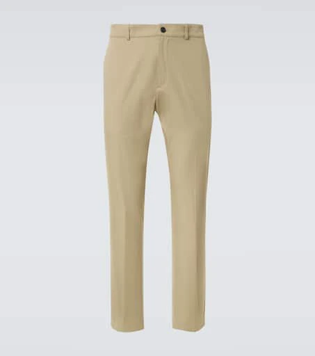 Burberry Cotton gabardine slim pants 1