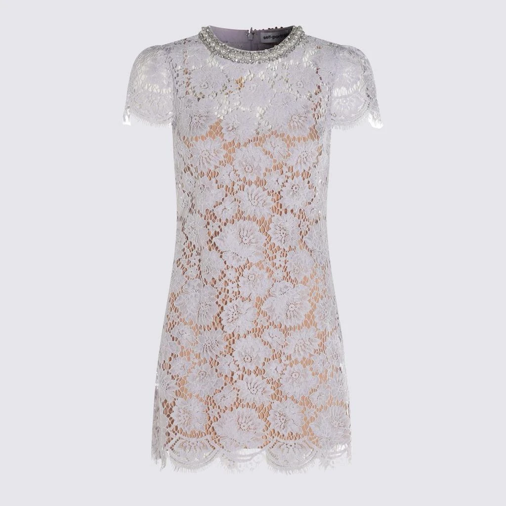 Self Portrait Self-Portrait Lilac Mini Dress 1