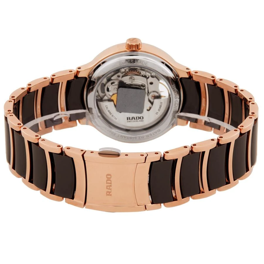 Rado Centrix Automatic Diamond Brown Dial Ladies Watch R30029902 3